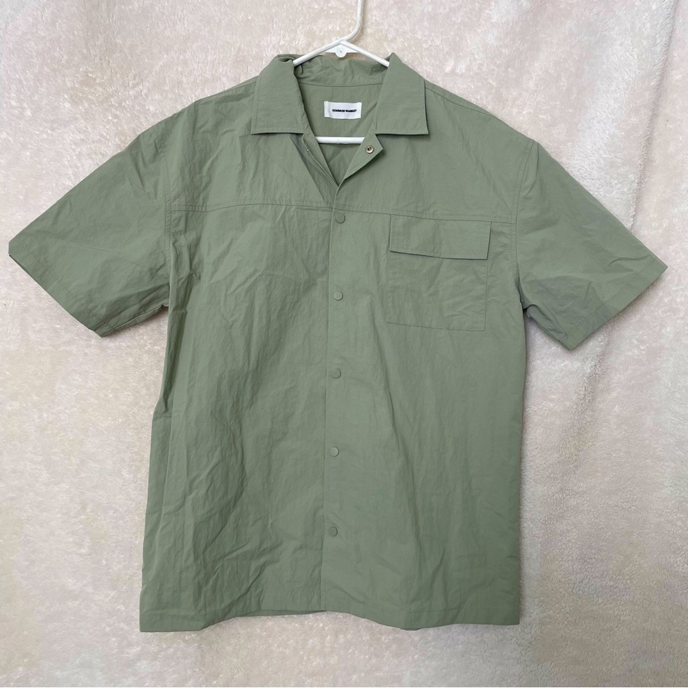 Men’s Snap Buttondown Nylon Shirt